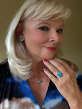 Load image into Gallery viewer, Neon Blue Paraiba tourmaline ring