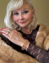 Load image into Gallery viewer, Citrine one of a kind handmade gemstone bracelet