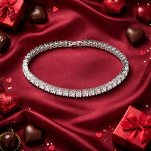 Load image into Gallery viewer, Clear Crystal Tennis Bracelet
