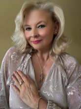 Load image into Gallery viewer, Charm multi colored gemstone pendant necklace