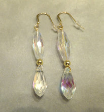 Load image into Gallery viewer, Drop crystal earrings  for weddings