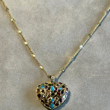 Load image into Gallery viewer, Gold filled heart necklace