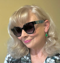 Load image into Gallery viewer, Green and gold sunglasses