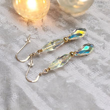 Load image into Gallery viewer, Crystal drop earrings