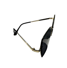 Load image into Gallery viewer, Ladies black and gold sunglasses
