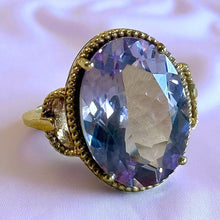 Load image into Gallery viewer, Genuine Amethyst Gemstone Ring