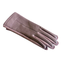 Load image into Gallery viewer, Ladies Pink Faux leather gloves