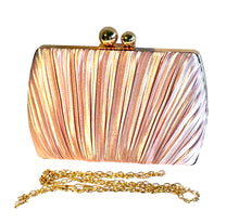 Load image into Gallery viewer, Pink satin evening bag