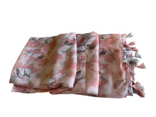 Load image into Gallery viewer, Pink ladies floral scarf