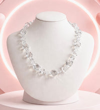 Load image into Gallery viewer, Crystal quartz gemstone necklace