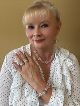 Load image into Gallery viewer, Statement rock crystal quartz gemstone necklace