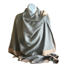 Load image into Gallery viewer, Revisable camel and grey cape