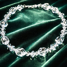 Load image into Gallery viewer, Rock Crystal quartz gemstone necklace