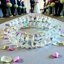 Load image into Gallery viewer, Set of Two stretch crystal bracelet