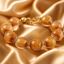 Load image into Gallery viewer, Sunstone beaded bracelet