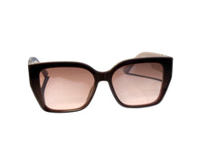 Load image into Gallery viewer, Taupe modern sun-glass for women