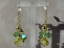 Load image into Gallery viewer, Women's drop gold filled earrings
