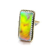 Load image into Gallery viewer, Opal gemstone ring
