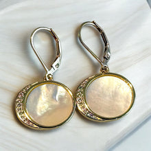 Load image into Gallery viewer, Gold filled drop earrings