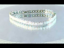 Load and play video in Gallery viewer, Austrian Crystal Tennis Bracelet