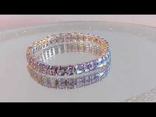 Load and play video in Gallery viewer, Tanzanite gemstone bracelet
