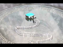 Load and play video in Gallery viewer, Video of blue opal necklace