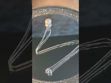 Load and play video in Gallery viewer, White freshwater pearl necklace