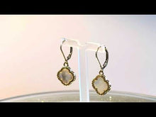 Load and play video in Gallery viewer, gold filled drop earrings