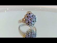 Load and play video in Gallery viewer, Video of Tanzanite gemstone ring