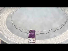 Load and play video in Gallery viewer, Video of amethyst necklace
