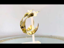 Load and play video in Gallery viewer, Video of gold stud earrings