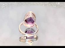 Load and play video in Gallery viewer, Amethyst gemstone ring
