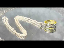 Load and play video in Gallery viewer, Video of lemon topaz gemstone necklace