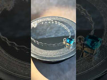 Load and play video in Gallery viewer, Swiss blue topaz necklace in sterling silver