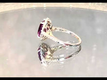 Load and play video in Gallery viewer, Video of amethyst ring