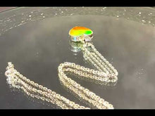 Load and play video in Gallery viewer, Video of opal necklace
