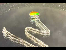 Load and play video in Gallery viewer, Video of opal necklace