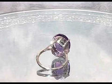 Load and play video in Gallery viewer, Video of amethyst ring