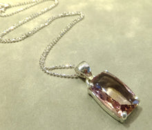 Load image into Gallery viewer, Ametrine necklace in sterling silver
