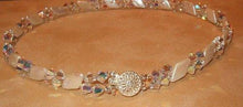 Load image into Gallery viewer, White Freshwater Pearls and Swarovski Crystal choker style necklace in Sterling Silver - butlercollection