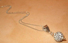 Load image into Gallery viewer, Swarovski Crystal Necklace in Sterling Silver - butlercollection
