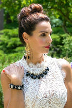 Load image into Gallery viewer, black and white necklace