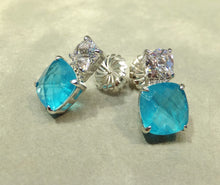 Load image into Gallery viewer, Paraiba Tourmaline stud earrings