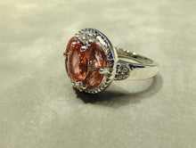 Load image into Gallery viewer, zultanite gemstone cluster ring