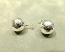 Load image into Gallery viewer, Sterling silver ball stud earrings
