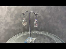 Load and play video in Gallery viewer, Video of vintage white pearl earrings
