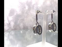 Load and play video in Gallery viewer, Video Mystic topaz earrings