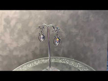 Load and play video in Gallery viewer, video f cubic zirconia earrings