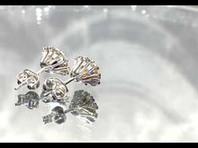 Load and play video in Gallery viewer, Video of Citrine studs
