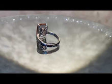 Load and play video in Gallery viewer, Morganite ring